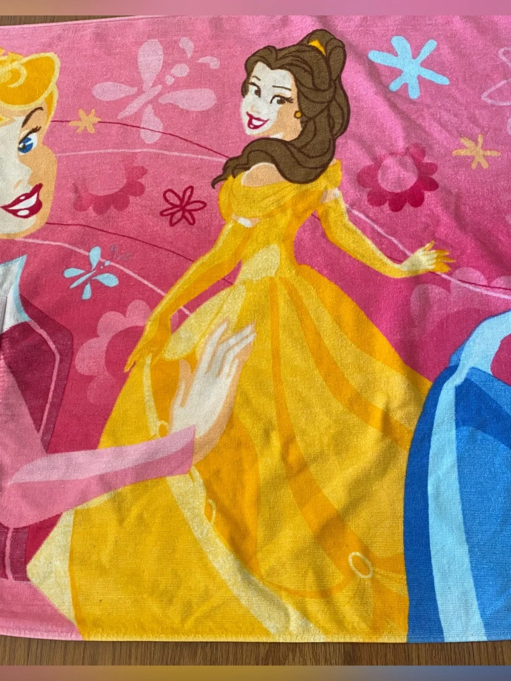 Disney Store Princess Towel With Attached Backpack